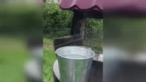 Криниця з гарячою водою на Львівщині / Скриншот