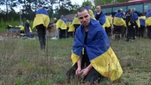 Liberated Ukrainian prisoners of war, 6 May 2025 / Photo: Coordination Centre for the Treatment of Prisoners of War