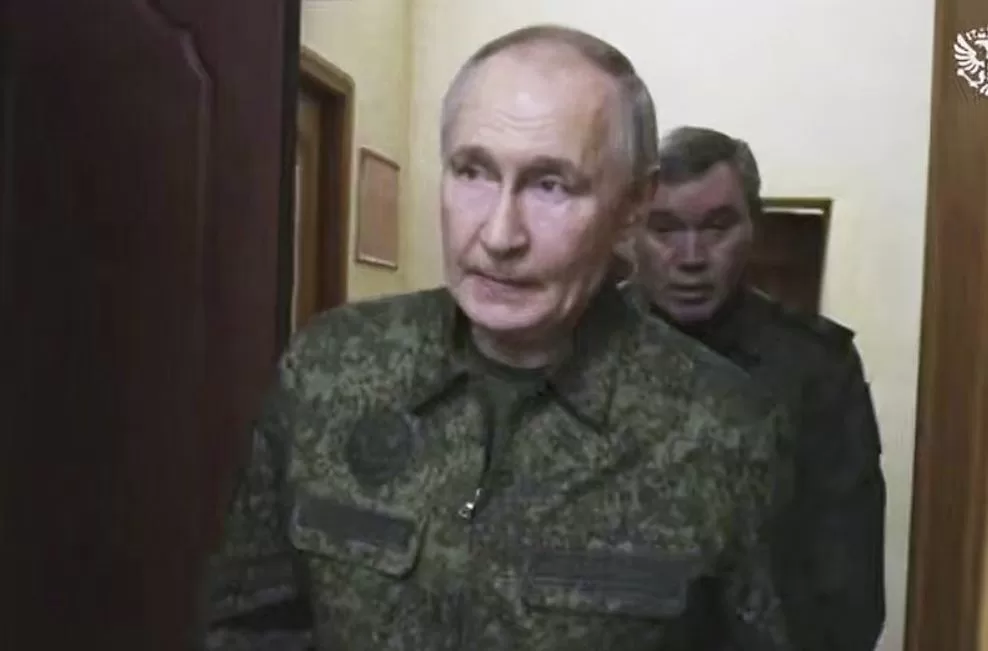 Президент России Владимир Путин / Кадр из видео