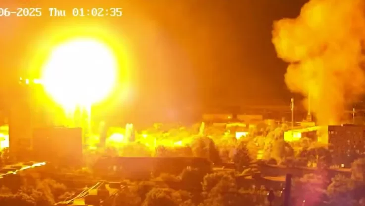 Терехов показал видео российской атаки на Харьков