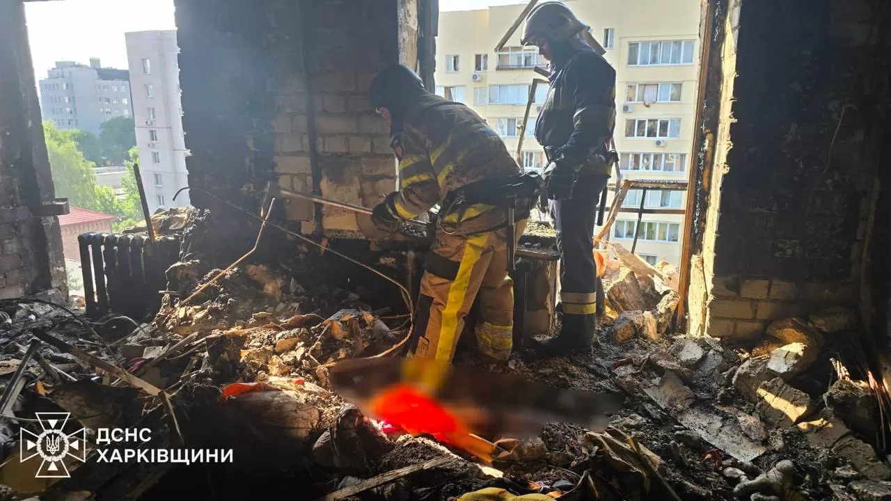 Харківщина: троє загиблих, 21 постраждалий, 2 дитини включно / Фото ДСНС