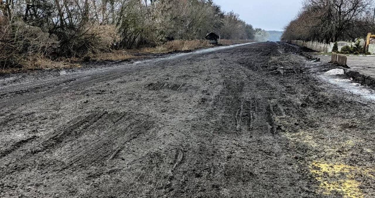 Sumy direction, Sumy - Yunakivka road. 1 February 2025 / Photo from X @Justice_ua_