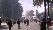 Протести у Лос-Анджелесі / Скріншот з відео