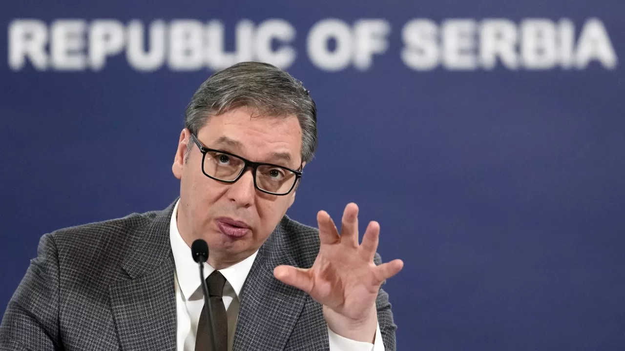 Президент Сербії Александар Вучич / Фото AP