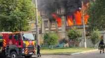 Пожежа в ТЦК у Харкові / Фото: Головне в Україні