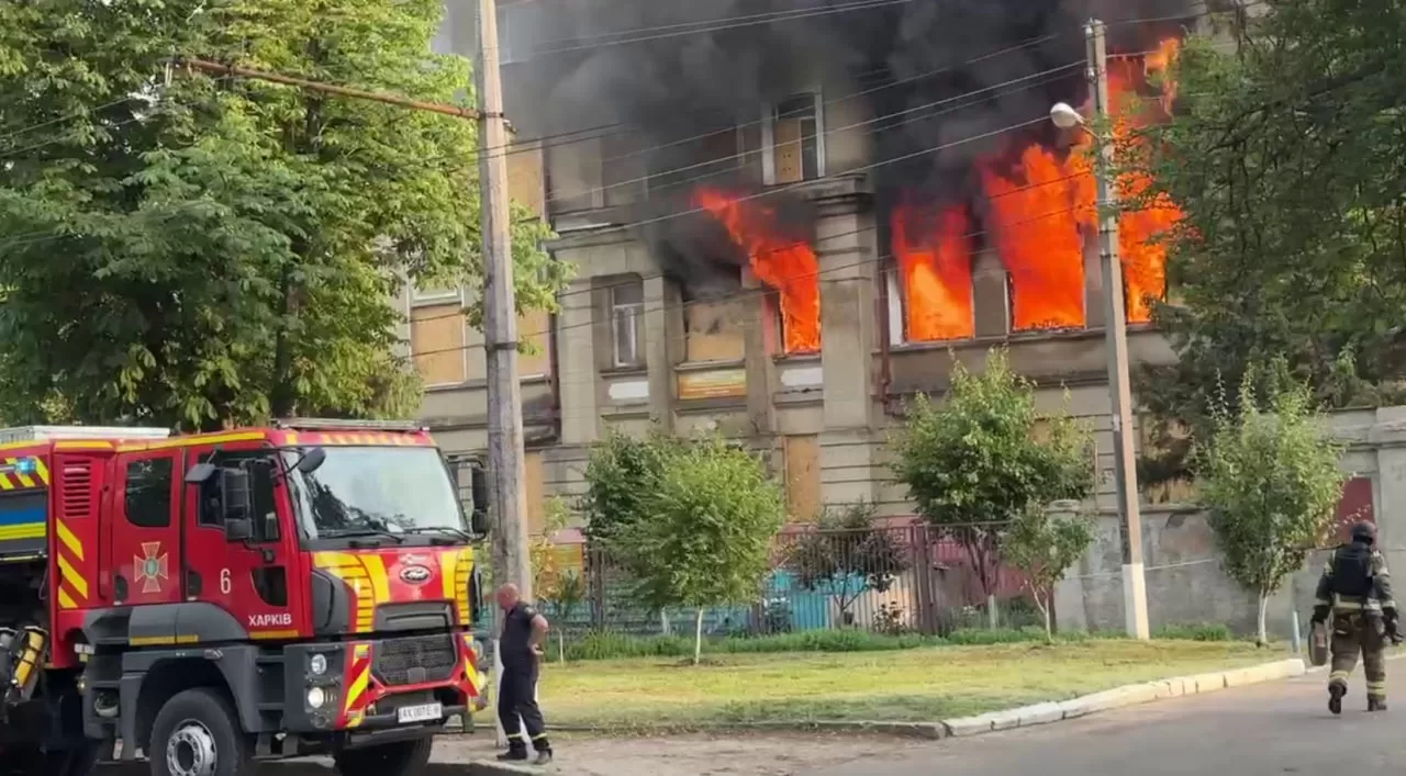 Пожежа в ТЦК у Харкові / Фото: Головне в Україні