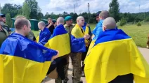 Освобожденные из плена РФ военнослужащие / Фото: Координационный штаб по вопросам обращения с военнопленными