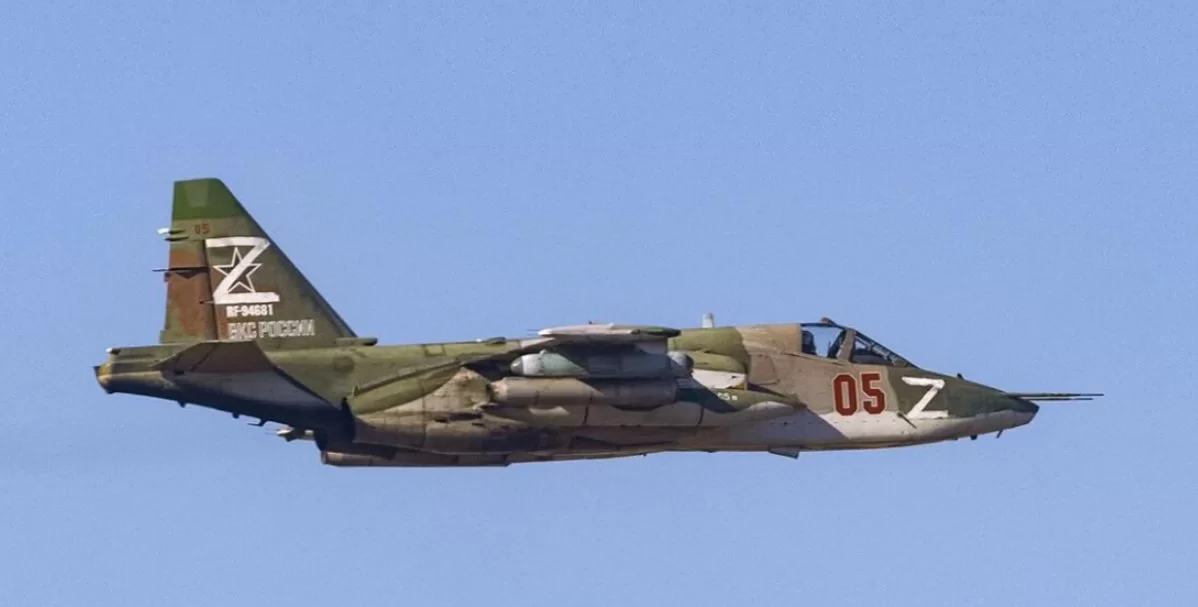 Російський штурмовик Су-25 / Фото: ТАСС