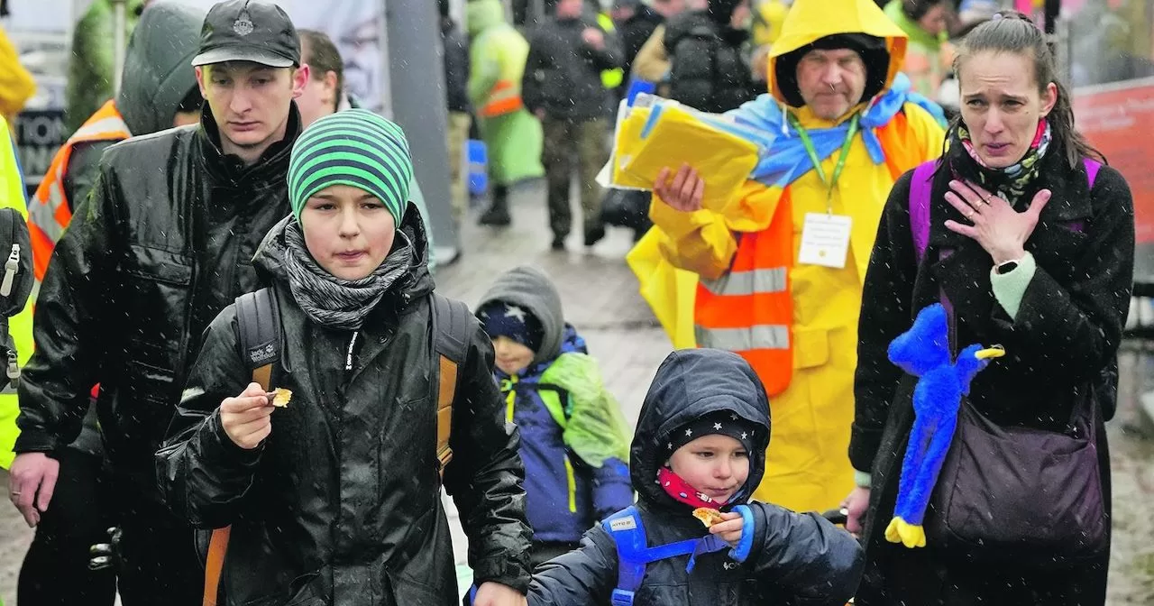 Українські біженці на шляху до Європейського Союзу, ілюстративне фото / Фото Novynki.cz