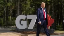 Дональд Трамп покинул саммит G7 / Фото: AP