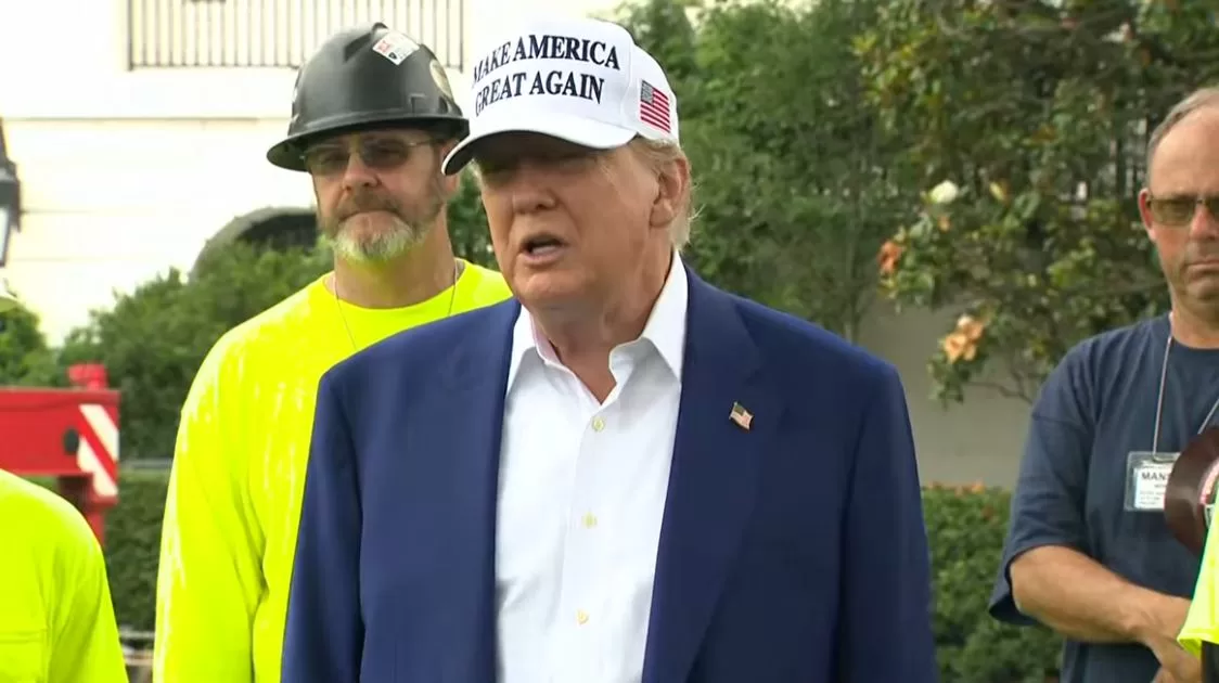 Президент США Дональд Трамп / Кадр з відео