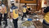 Теракт произошел во время службы в церкви Мар-Элиас (Святого Ильи-Пророка) в Дамаске / Фото из соцсетей