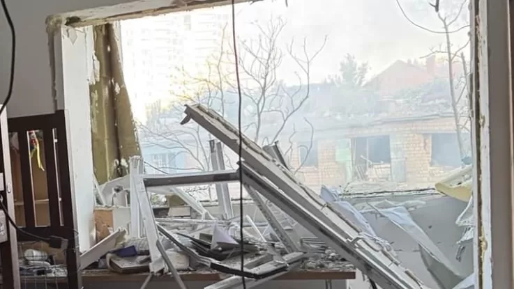 Квартира Тараса Тополі пострадала в результате атаки РФ