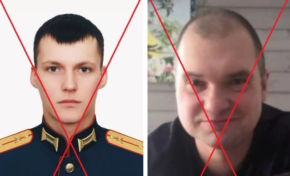 Ліквідований російський розрахунок ОТРК "Іскандер": підполковник Олег Подозеров та старший лейтенант Іван Нерозін