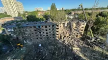 Последствия комбинированной атаки РФ / Фото: ГСЧС