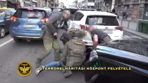Затримання колишнього українського дипломата угорським контртерористичним центром / Кадр з відео