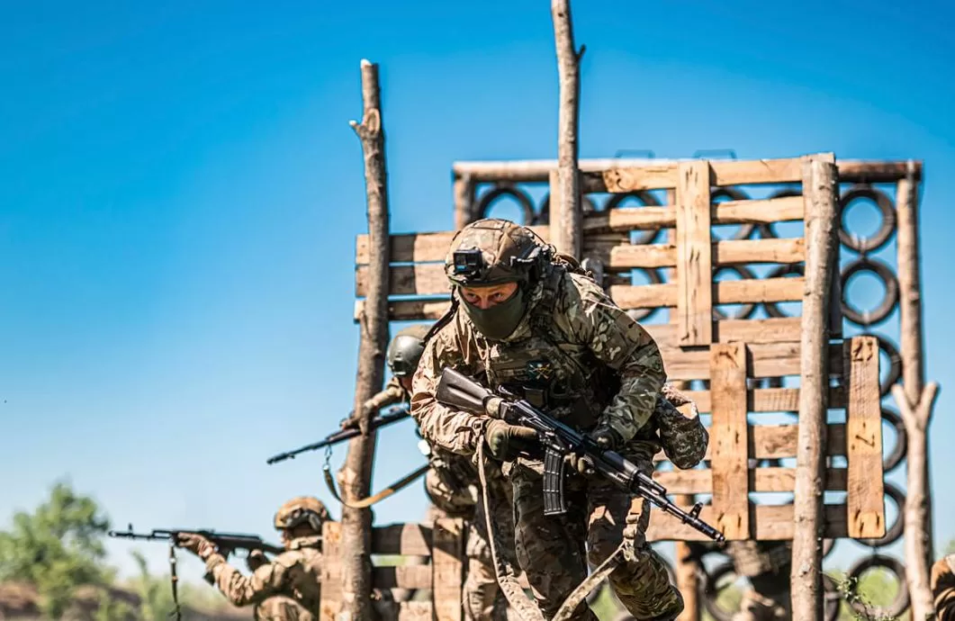 Психологическая полоса препятствий на одном из полигонов / Фото: 23 отдельная механизированная бригада