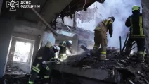 Три человека погибли в результате ракетного удара по лицею в Одесской области / Фото: ГСЧС