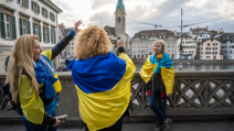 Украинские беженцы в Цюрихе (Швейцария) / Фото: Urs Jaudas