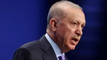 Президент Турции Реджеп Тайип Эрдоган выступает на пресс-конференции во время саммита НАТО в Гааге, Нидерланды, 25 июня 2025 / Фото Reuters