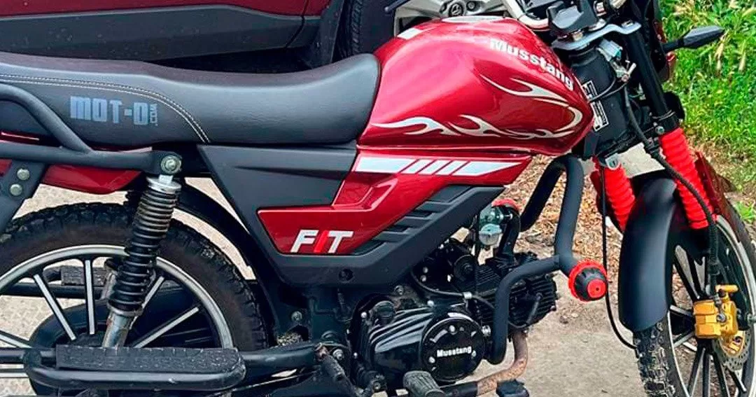 Потерпілий залишив свій мотоцикл «Musstang MT125-8» на парковці торговельно-розважального центру. Коли повернувся, виявив відсутність транспортного засобу / Фото Нацполіція