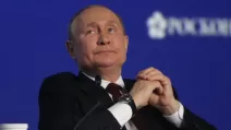 Путин на ежегодном экономическом форуме в Санкт-Петербурге / Фото из открытых источников