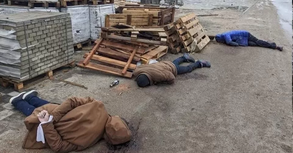 Бучанська різанина. Квітень 2022 / Фото з відкритих джерел