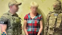 Задержаная вражеская агентка / Фото: СБУ
