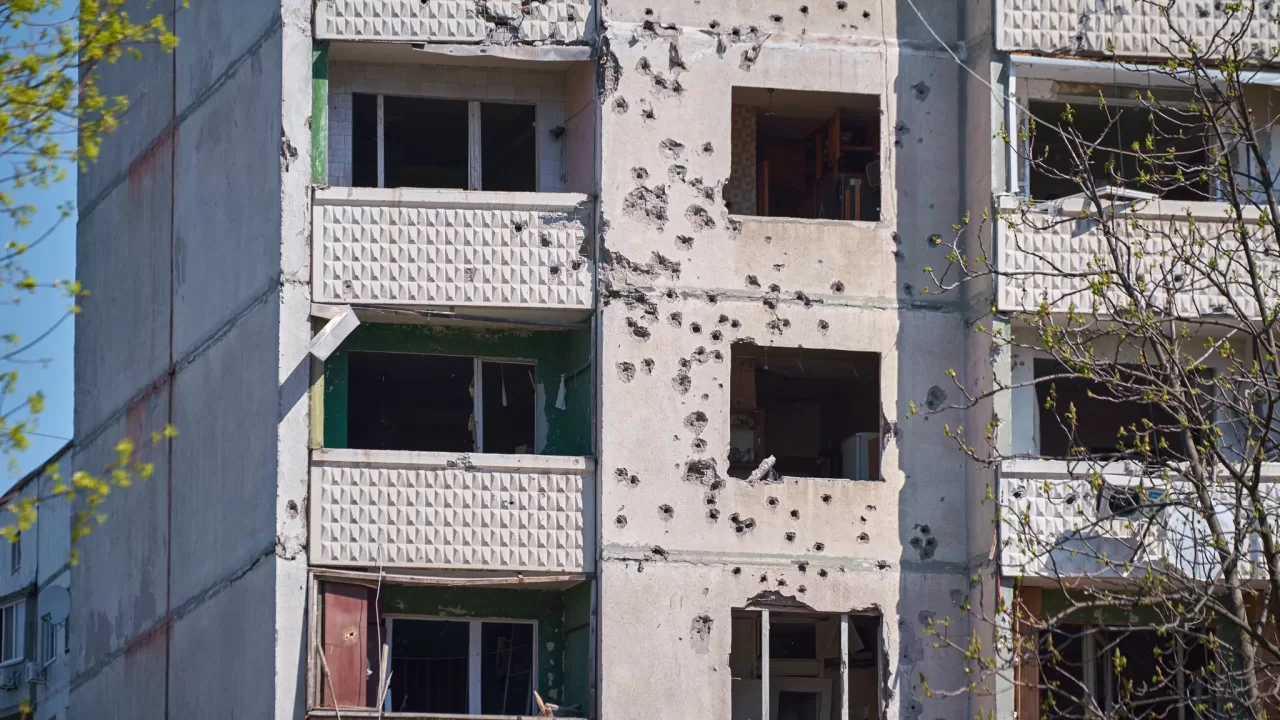 Харьков без окон / Фото: Игор Терехов/Facebook