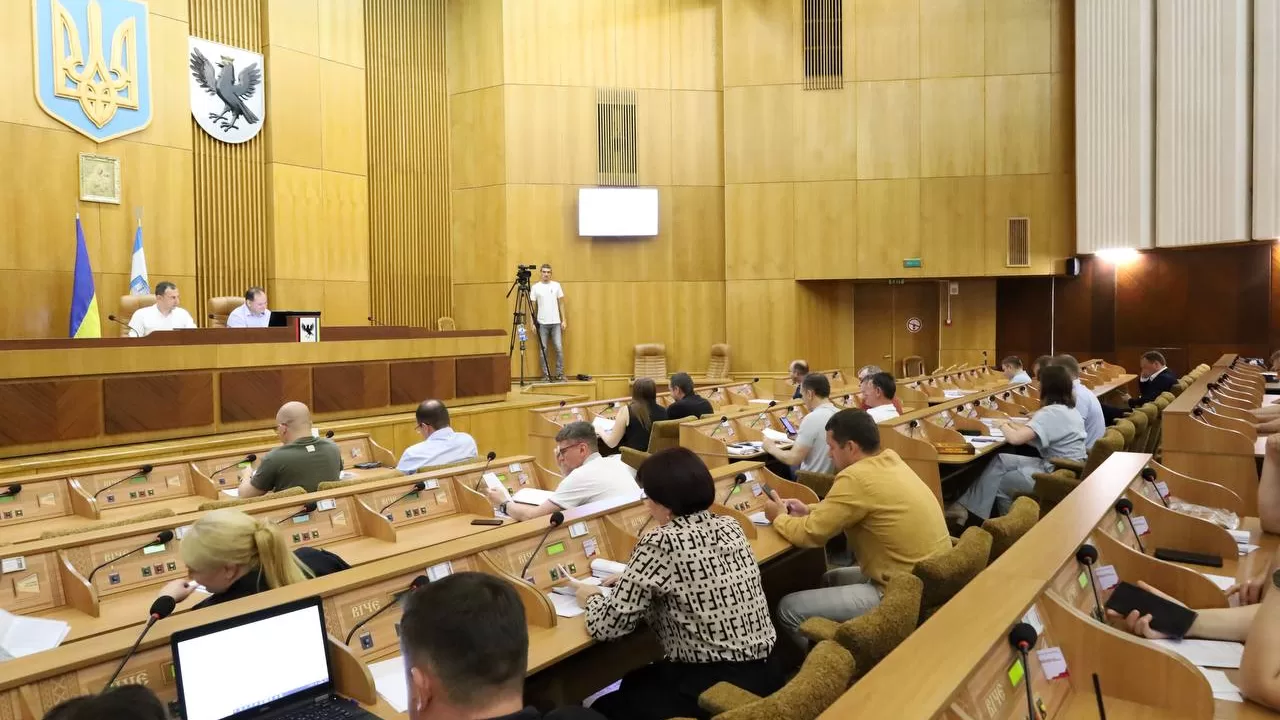 Заседание Ивано-Франковского городского совета / Фото: Ивано-Франковский городской совет/Facebook