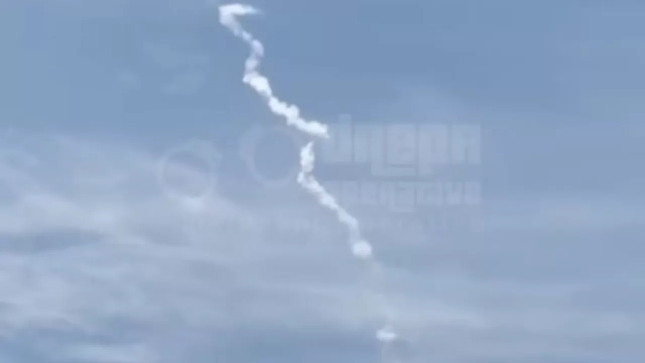 Робота ППО на Дніпропетровщині / Скріншот відео