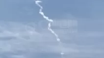 Air defence operations in the Dnipropetrovsk region / Video screenshot
