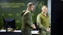 Oleksandr Syrskyi on a working trip to units defending Donetsk region / Photo from Telegram @osirskiy