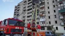 Six people were injured in an air strike on Smila, including one child / Photo by State Emergency Service