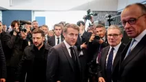Владимир Зеленский, Эммануэль Макрон, Кир Стармер и Фридрих Мерц встречаются в Гааге во время саммита НАТО / Фото Nietfeld/Avalon