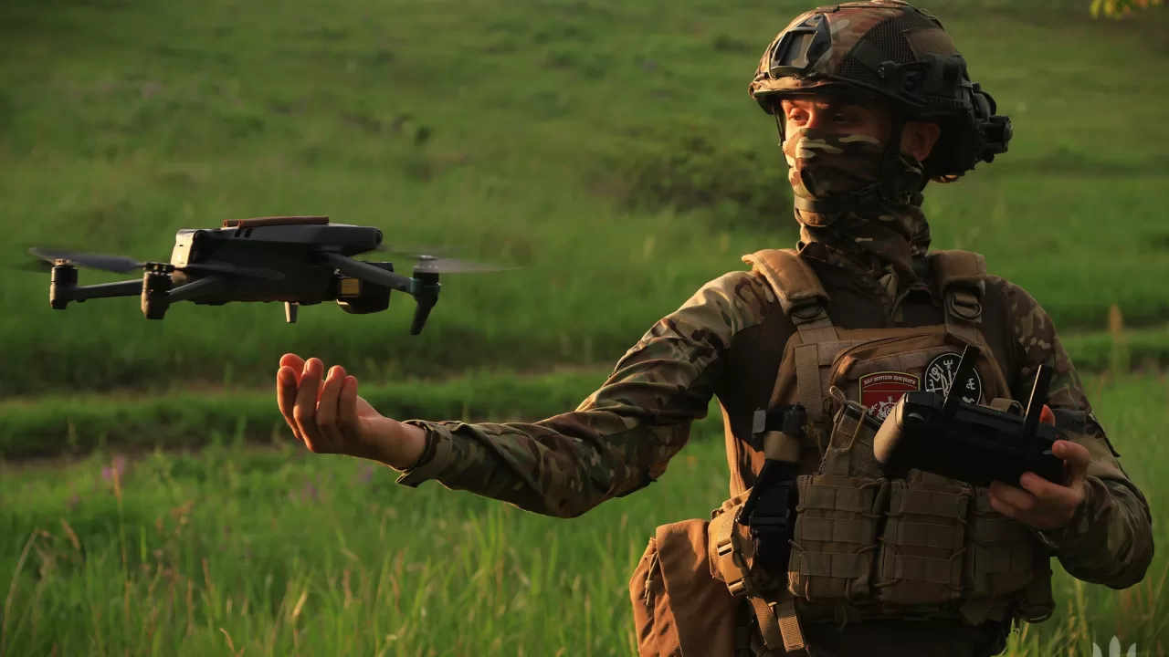 Оператор Mavic одного из батальонов 22 отдельная механизированная бригада / Фото: 22 ОМБр