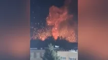 Вибух у Харцизську / Скріншот відео