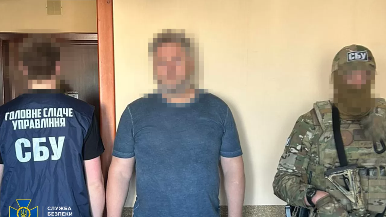 Задержаный депутат Волынской ОВА / Фото: СБУ