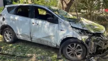 In Kherson, a 54-year-old woman was injured when a drone dropped something on her car / Photo by National Police