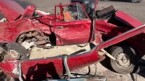 Тілесні ушкодження отримали водій та двоє пасажирів ВАЗ-21011 / Фото Нацполіція