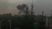 Smoke after the explosion at the Krasnozavodsk Chemical Plant / Photo: General Staff of the Armed Forces of Ukraine