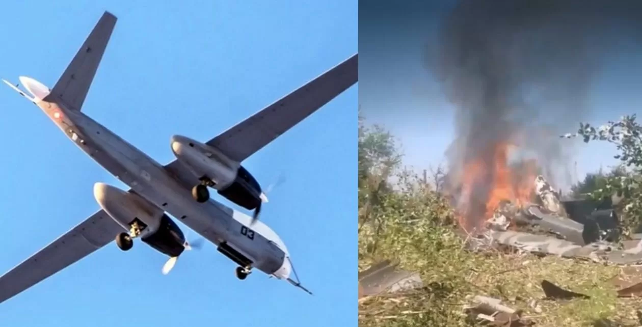 An Altus unmanned aircraft crashed in Kazan