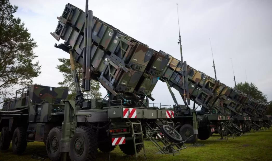 Пускові установки комплексу Patriot / Фото: Офіс Президента України
