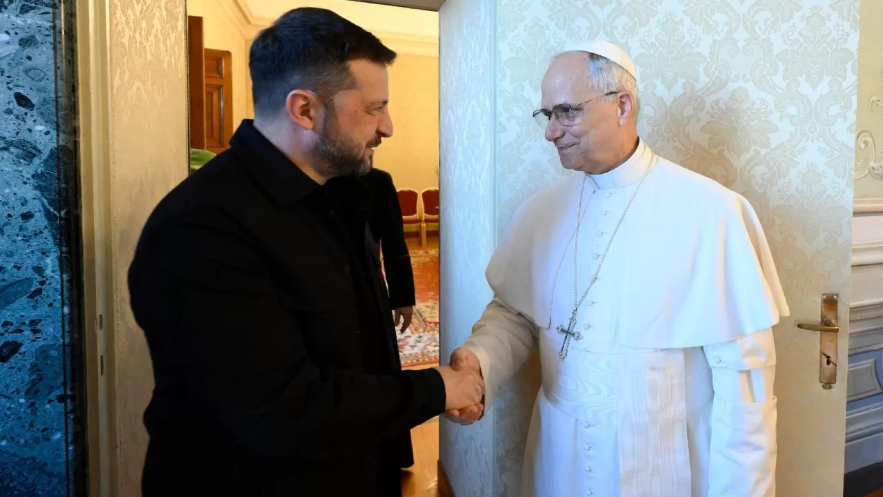 Володимир Зеленський та Папа Римський / Фото: vaticannews.va