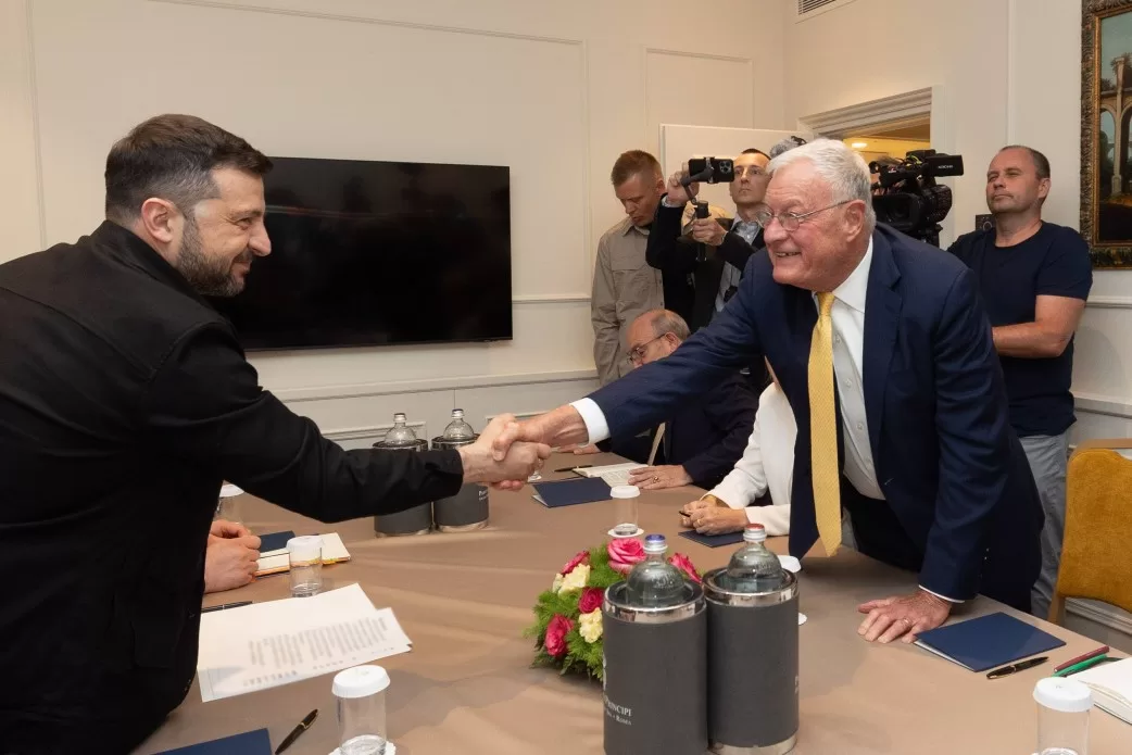 Volodymyr Zelenskyy and Keith Kellogg / Photo: Office of the President