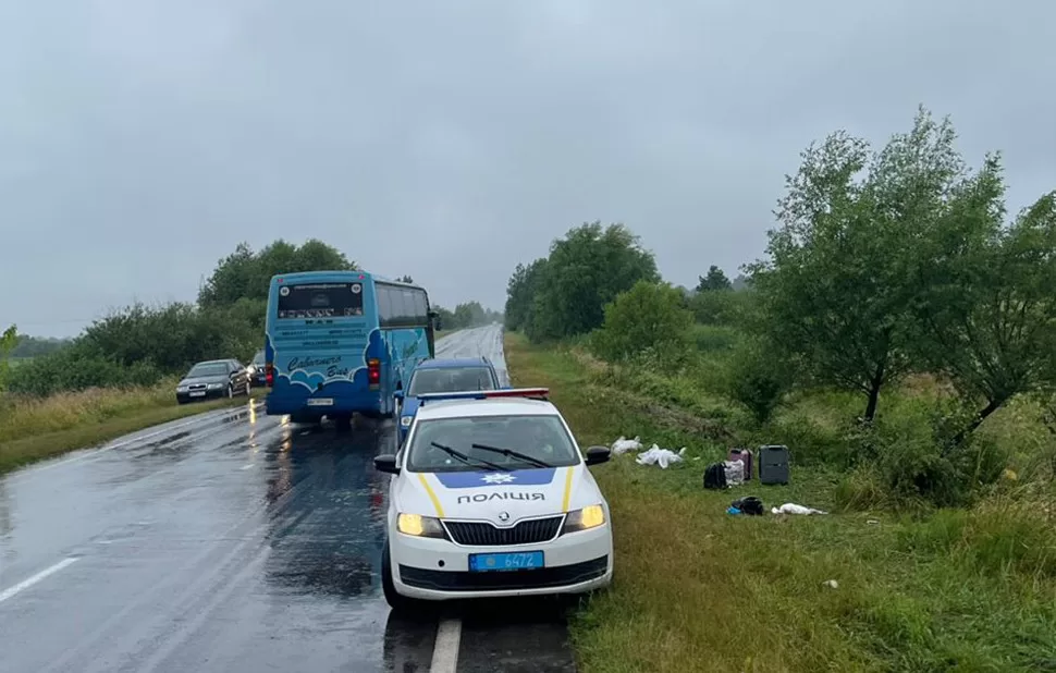Авария на трассе Львов — Шегины