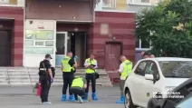 Место убийства сотрудника СБУ в Киеве / Скриншот