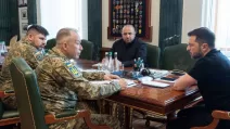 Совещание Владимира Зеленского с военными и министром обороны Украины / Фото Офис президента