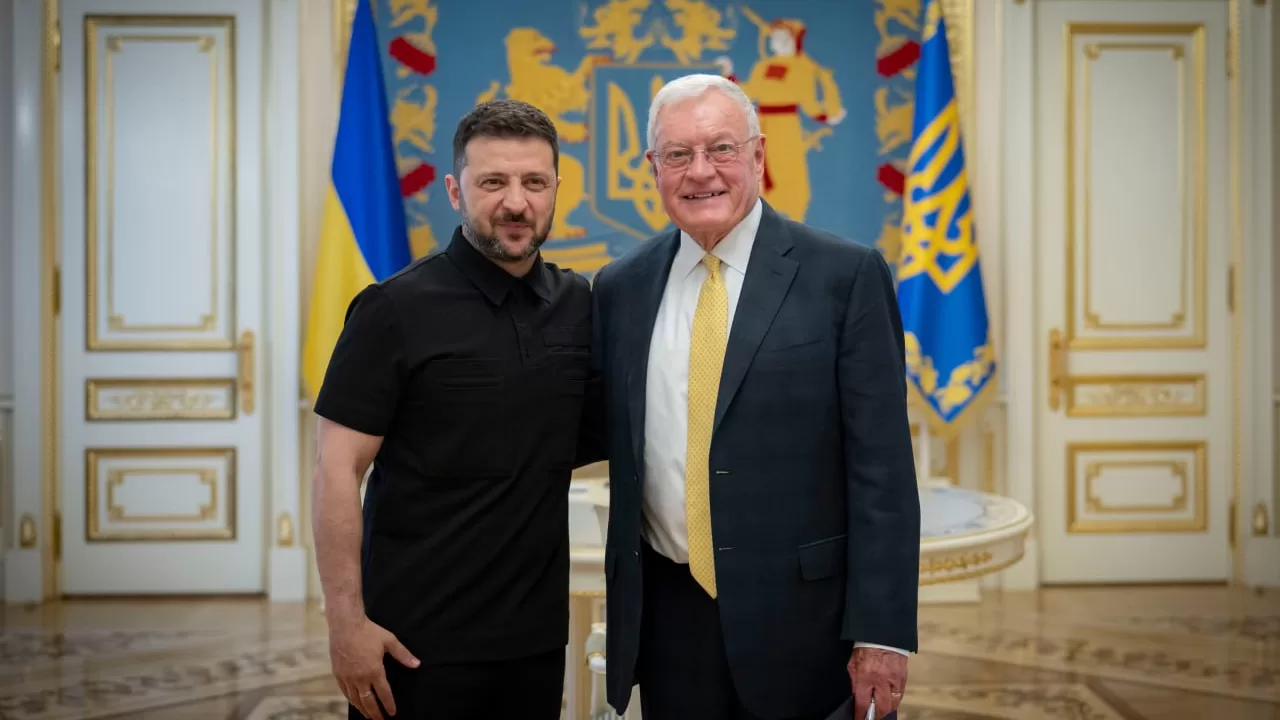 Володимир Зеленський зустрівся з Кітом Келлогом / Фото: Офіс президента