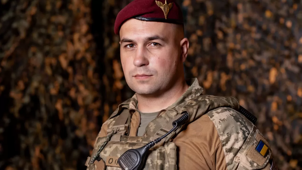 Полковник Євген Ласійчук / Фото: 7 корпус швидкого реагування Десантно-штурмових військ